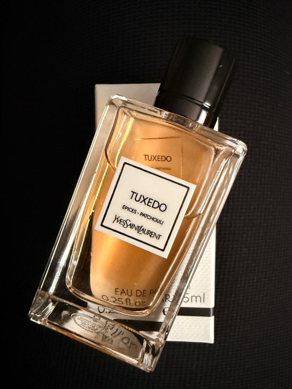 Yves Saint Laurent Tuxedo Epices Patchouli Eau De Parfum .25oz/7.5ml Travel Size